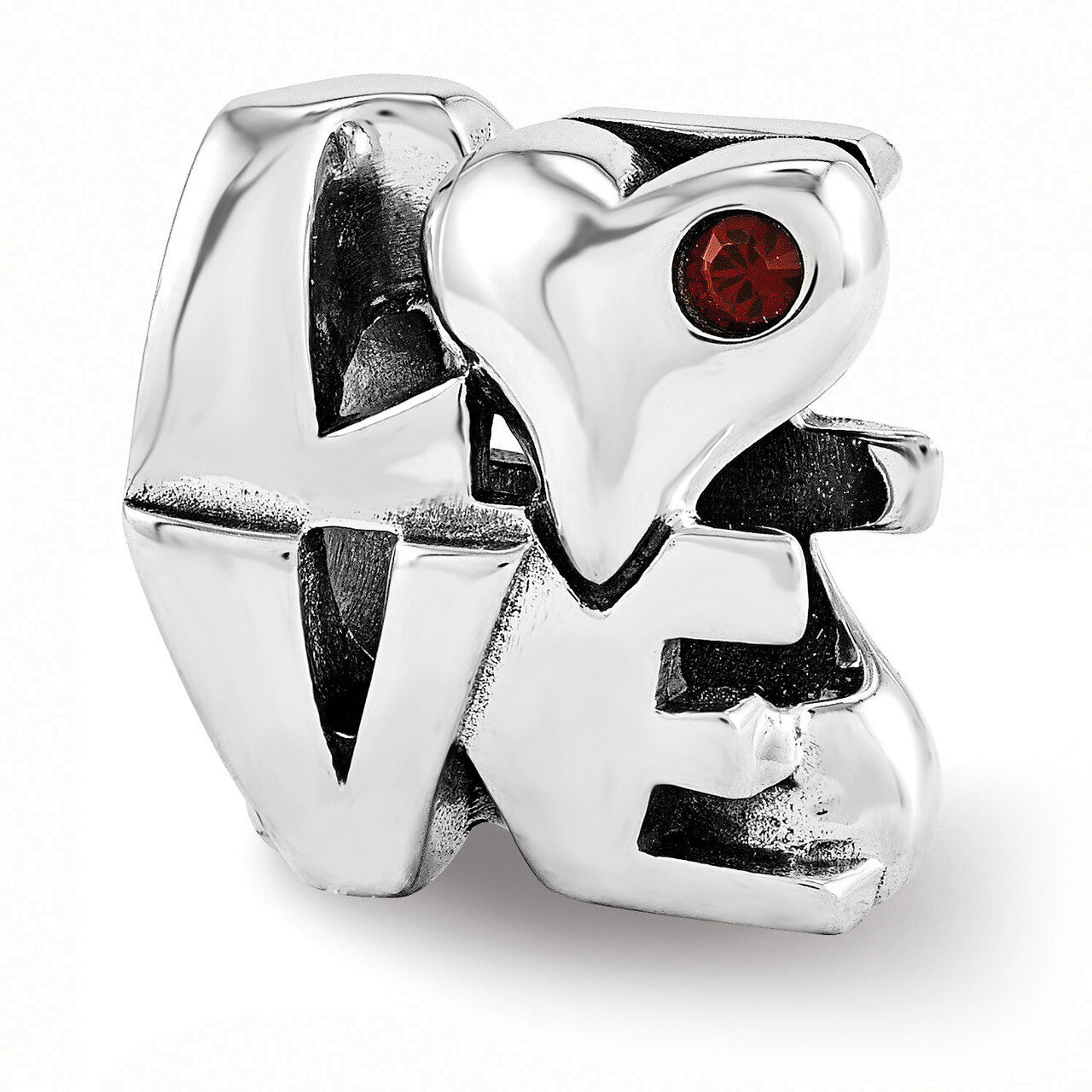 Swarovski LOVE Bead - Sterling Silver QRS3424, MPN: QRS3424, 886774963815