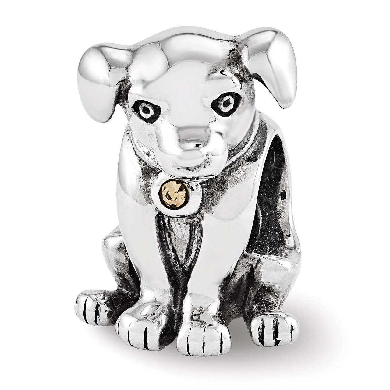 Lab Puppy Bead - Sterling Silver QRS3466, MPN: QRS3466, 886774964782