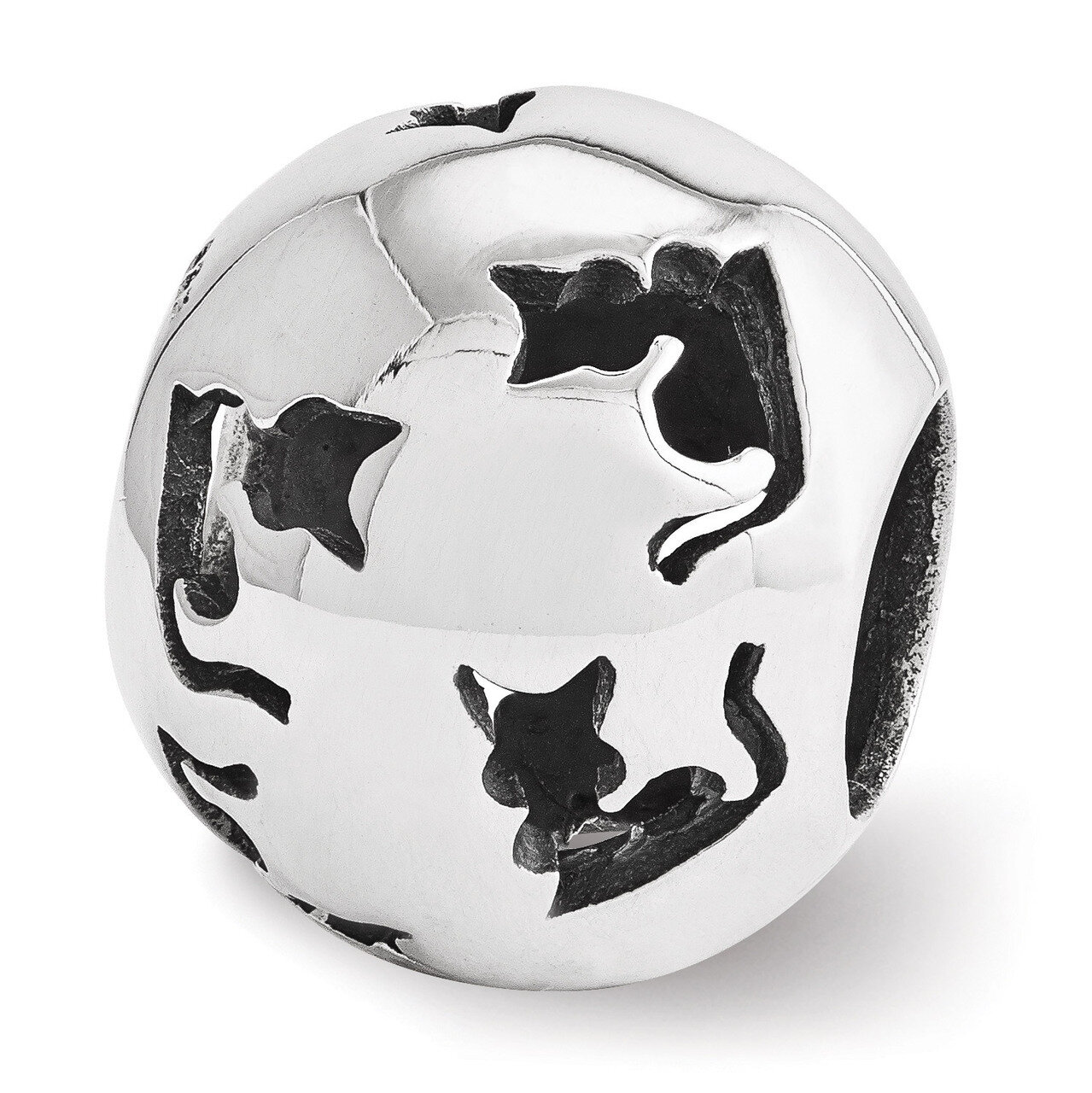 Cat Bead - Sterling Silver QRS3499, MPN: QRS3499, 886774964737