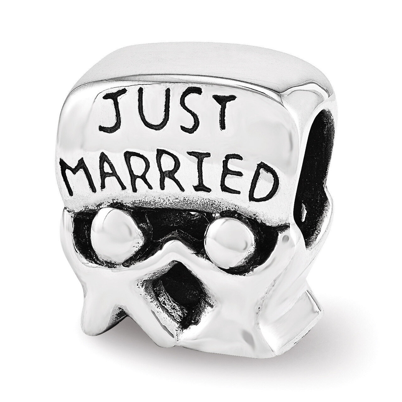JuSaint Married Bead - Sterling Silver QRS3506, MPN: QRS3506, 191101195075