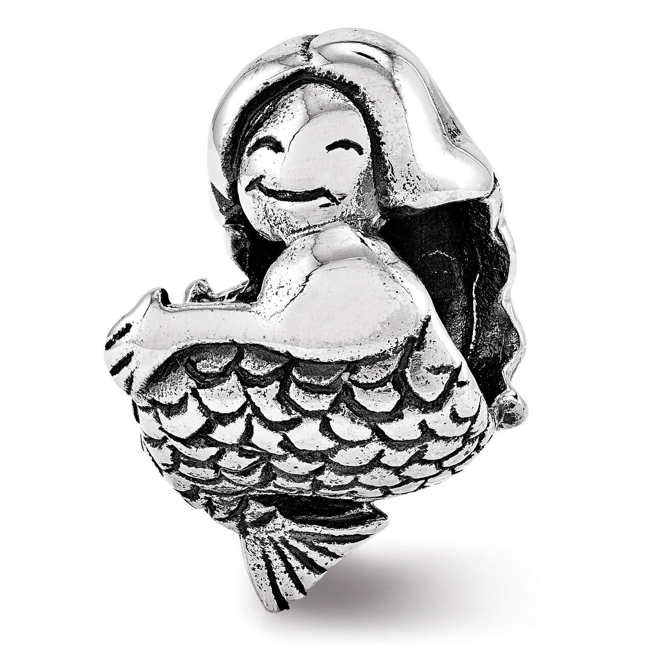 Mermaid Bead - Sterling Silver QRS3509, MPN: QRS3509, 886774964720