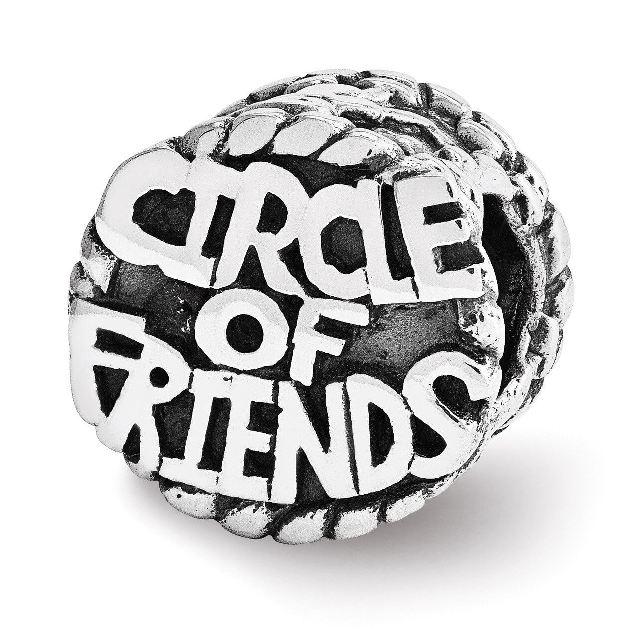 Circle of Friends Bead - Sterling Silver QRS3533