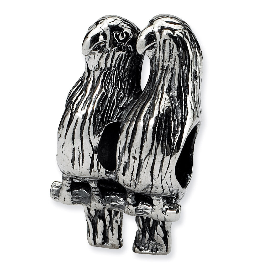 Love Birds Bead - Sterling Silver QRS373, MPN: QRS373, 883957721880