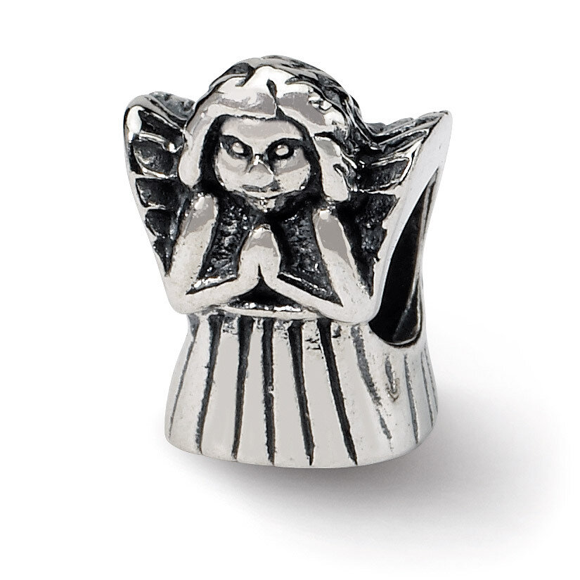 Praying Angel Bead - Sterling Silver QRS472, MPN: QRS472, 883957721064