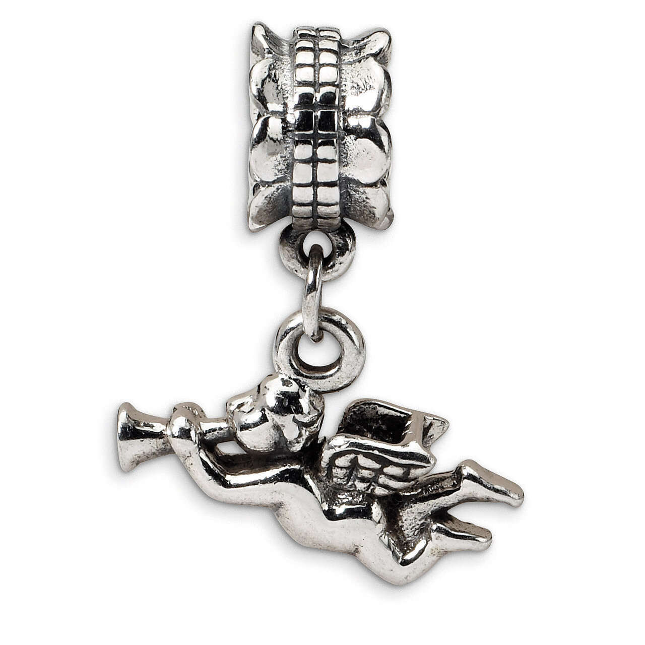Angel Dangle Bead - Sterling Silver QRS526, MPN: QRS526, 883957724379