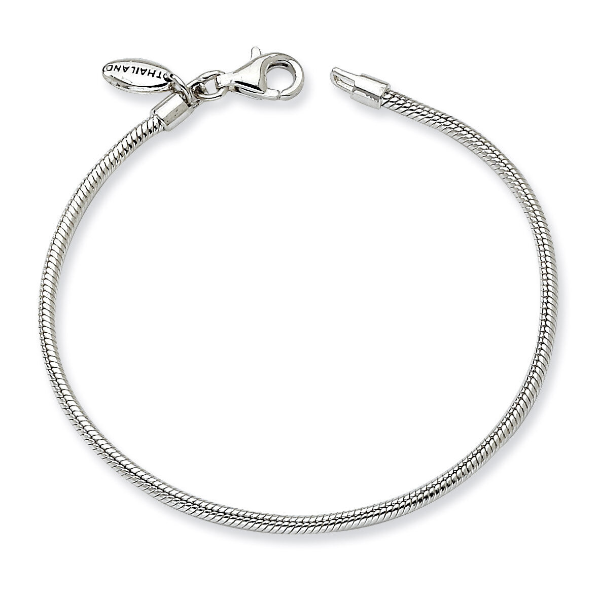 4.25 Inch Bead Bracelet - Sterling Silver QRS987-4.25, MPN: QRS987-4.25, 883957726298