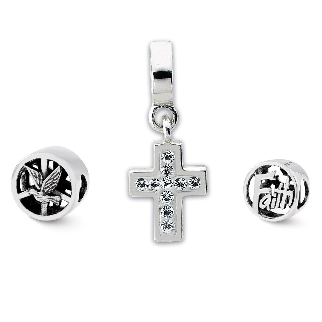 Religious Boxed Bead Set - Sterling Silver QRSET85, MPN: QRSET85, 886774963228