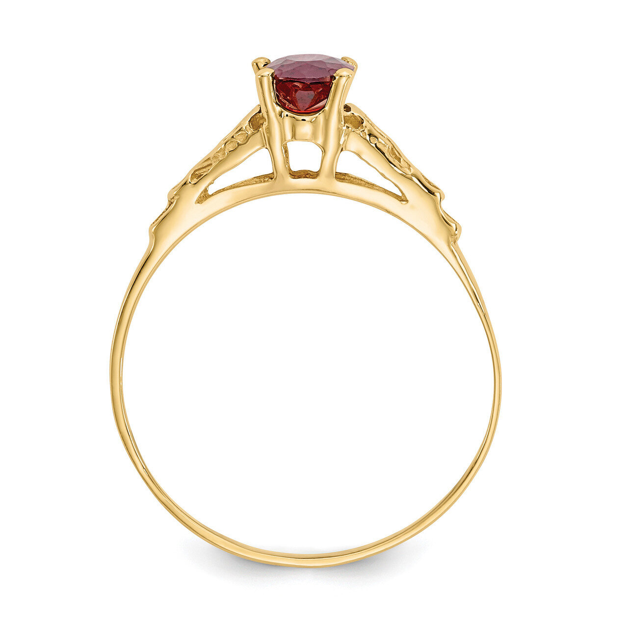Garnet Ring - 14k Gold GK275
