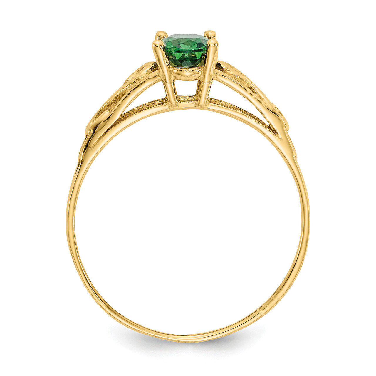 Emerald Ring - 14k Gold GK279 by Madi K, MPN: GK279, 886774342528