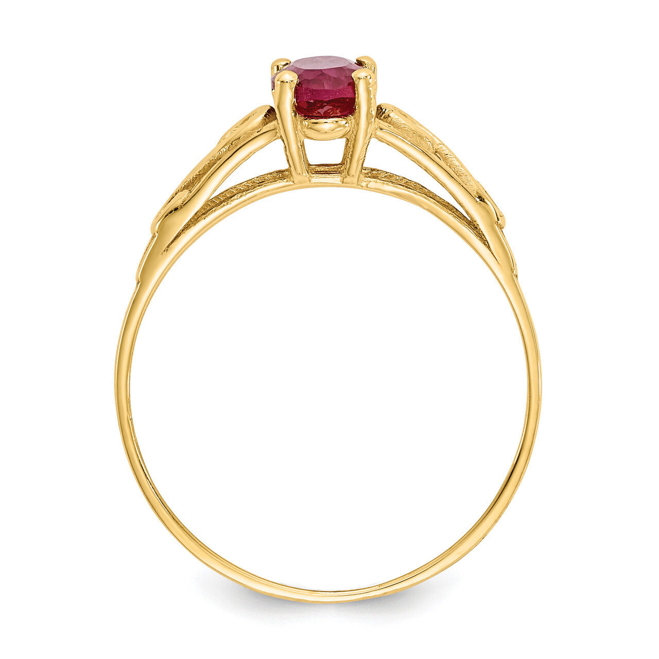 Ruby Ring - 14k Gold GK281