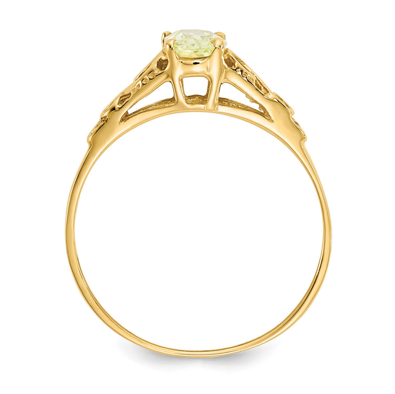 Peridot Ring - 14k Gold GK282