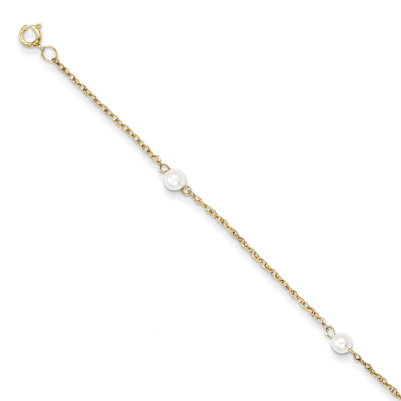 Fresh Water Cultured Pearl Bracelet 6 Inch - 14k Gold GK321-6 by Madi K, MPN: GK321-6, 729341000943