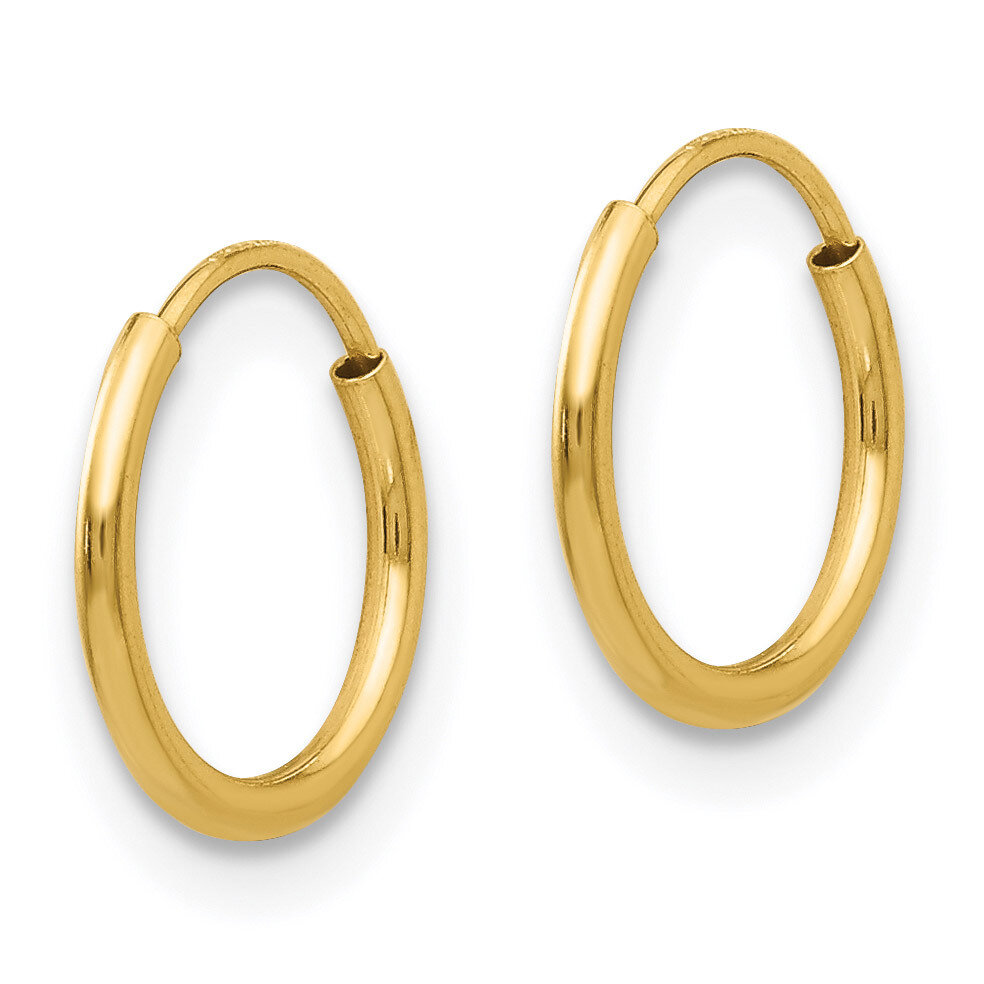 Endless Hoop Earrings - 14k Gold SE1724