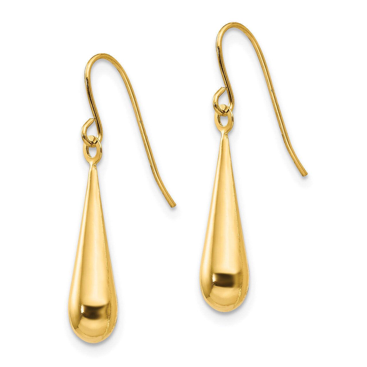 Tear Drop Earrings - 14k Gold SE711