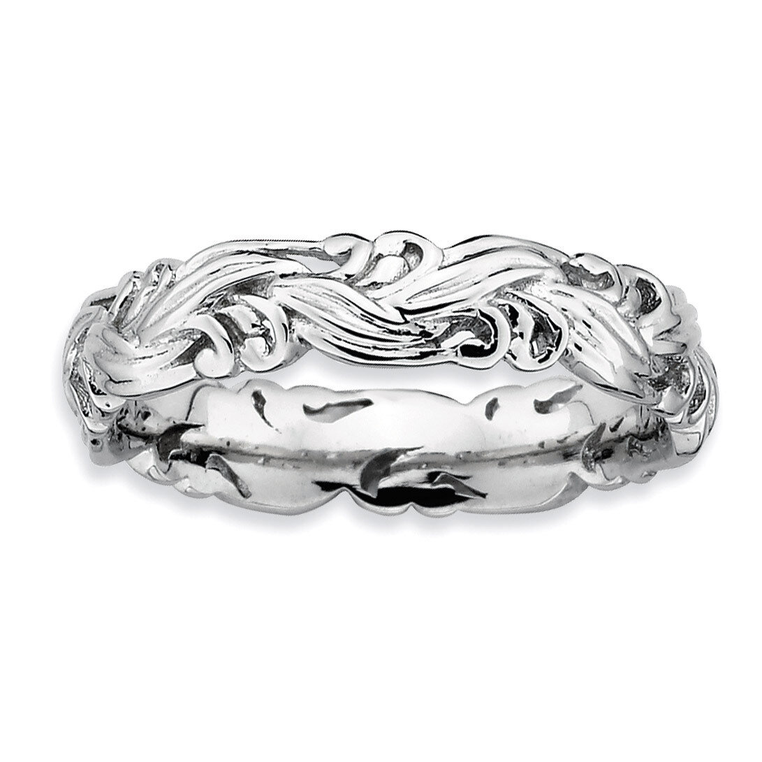 Ring - Sterling Silver Polished QSK131
