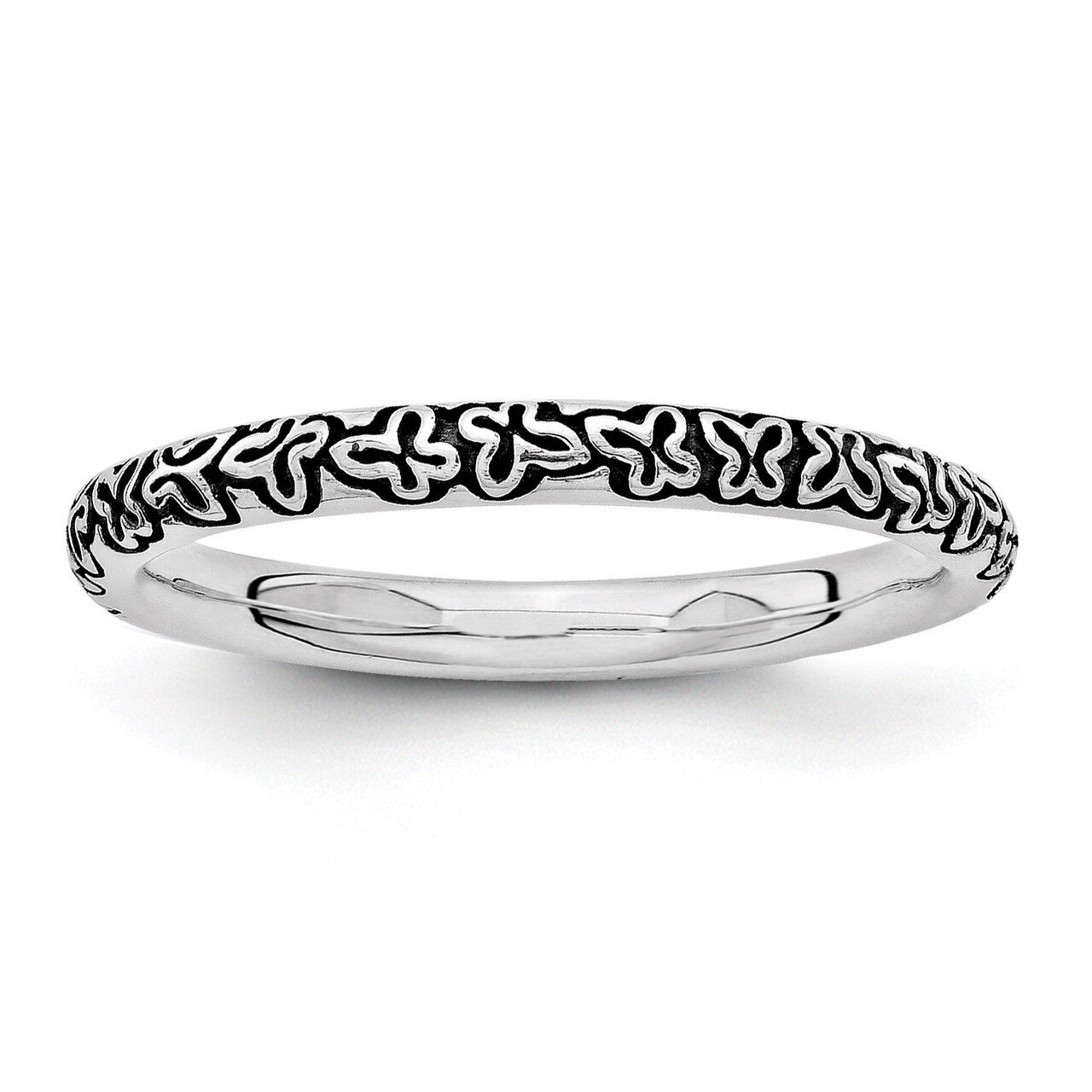 Ring - Sterling Silver Antiqued QSK1651, MPN: QSK1651, 886774252957