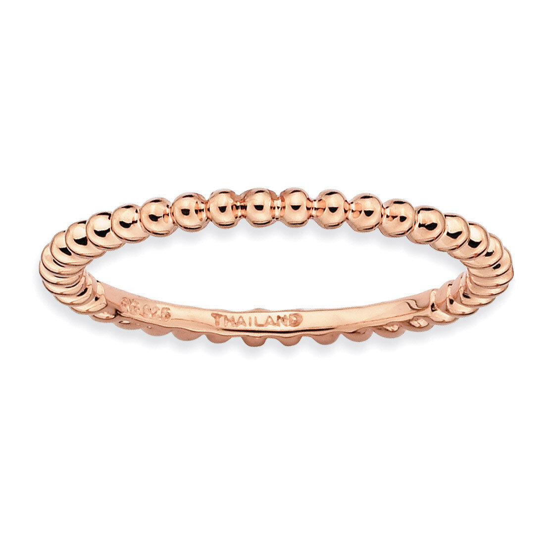 Pink-plated Ring - Sterling Silver QSK192, MPN: QSK192, 883957133966