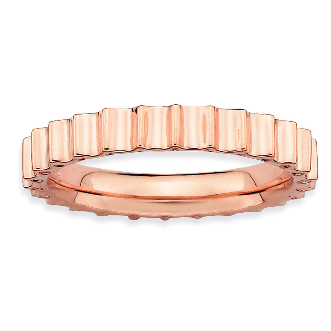 Pink-plated Ring - Sterling Silver QSK256, MPN: QSK256, 883957178141