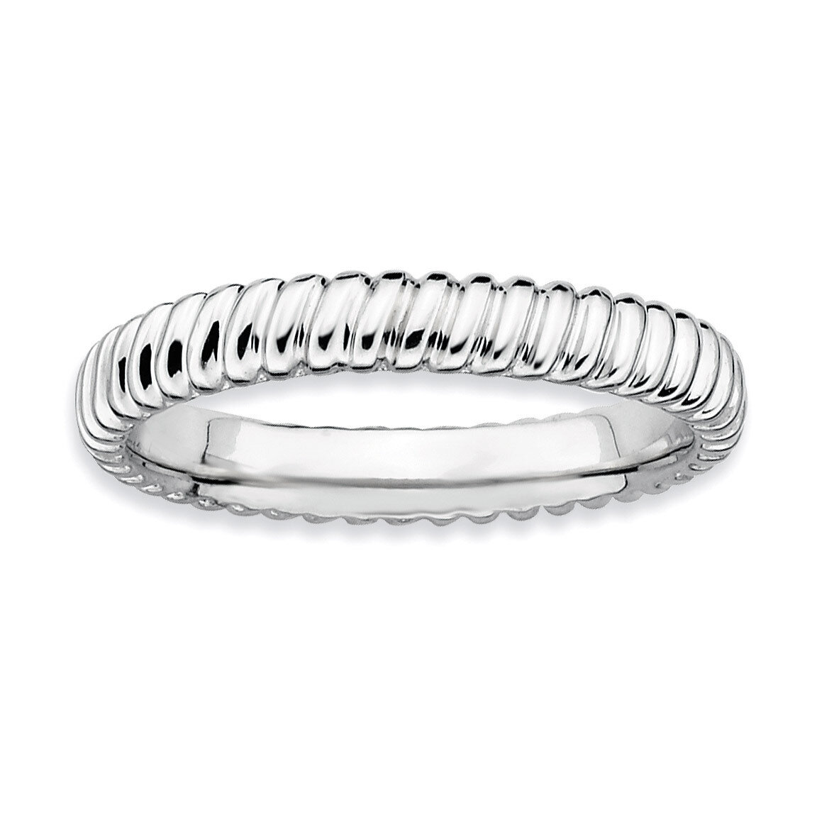Ring - Sterling Silver Rhodium-plated QSK267, MPN: QSK267, 883957146911