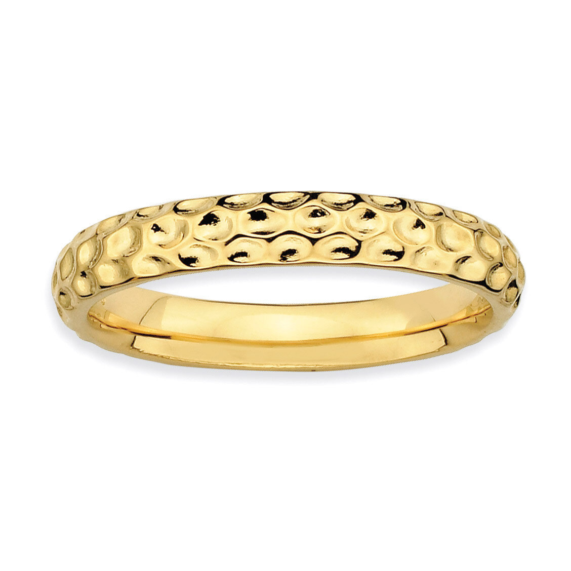 Gold-plated Ring - Sterling Silver QSK274