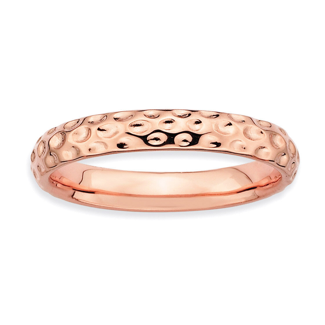 Pink-plated Ring - Sterling Silver QSK276