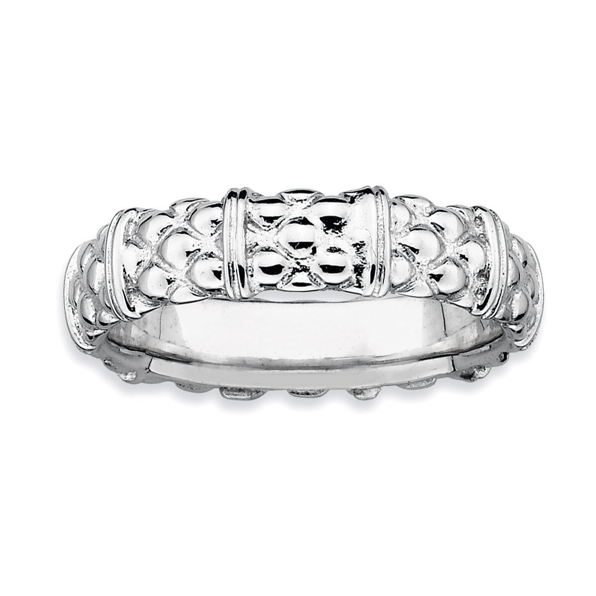 Ring - Sterling Silver Rhodium-plated QSK299, MPN: QSK299, 883957207926