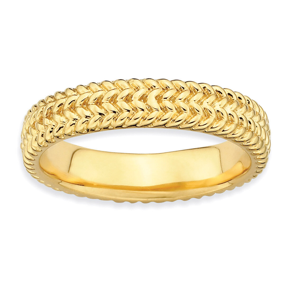 Gold-plated Ring - Sterling Silver QSK306, MPN: QSK306, 883957120867