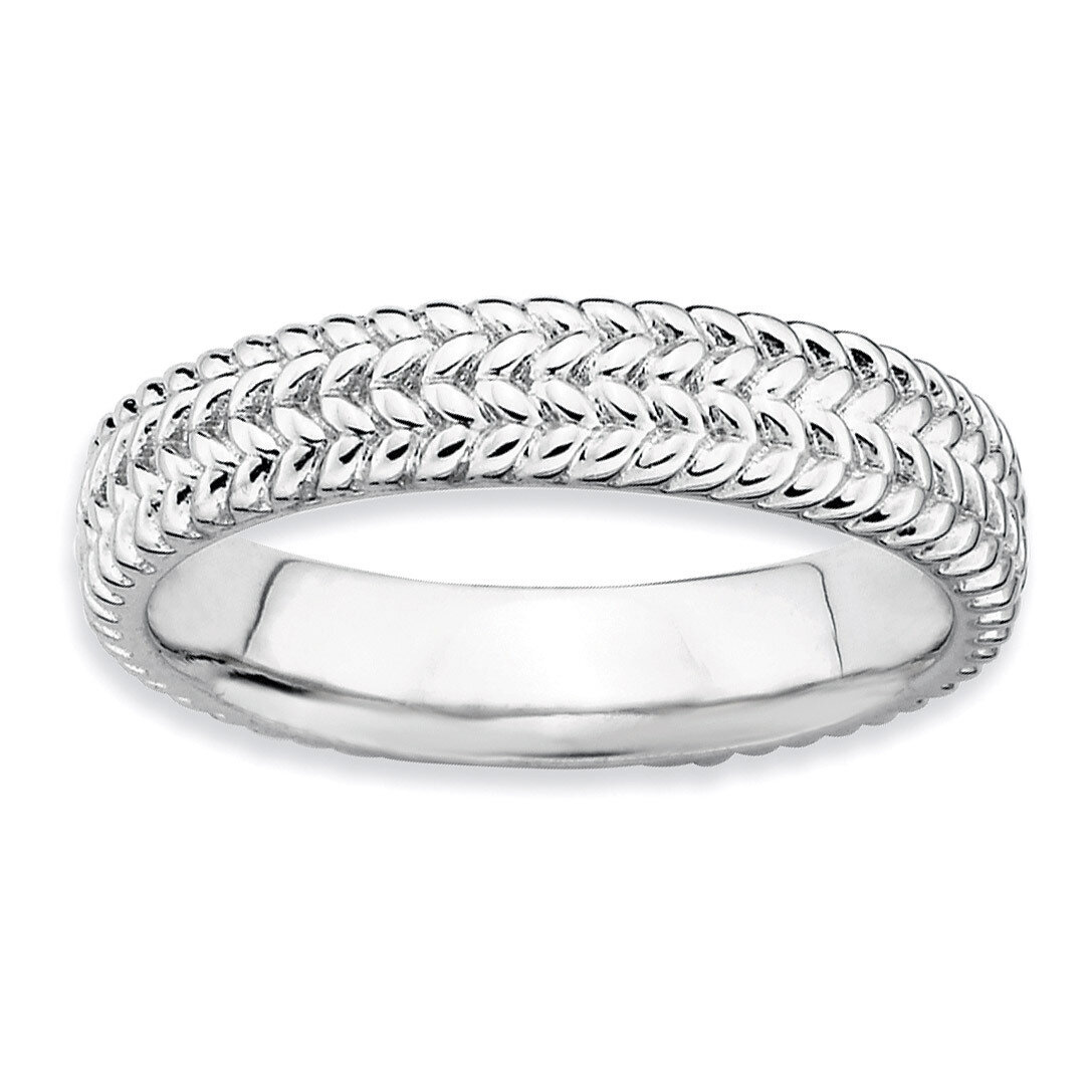 Ring - Sterling Silver Rhodium-plated QSK307, MPN: QSK307, 883957120928