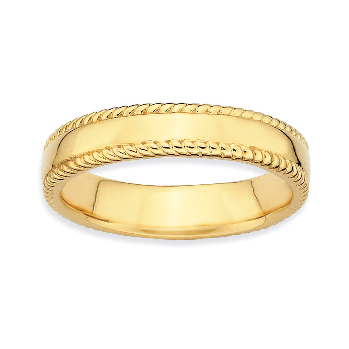 Gold-plated Ring - Sterling Silver QSK310, MPN: QSK310, 883957121109