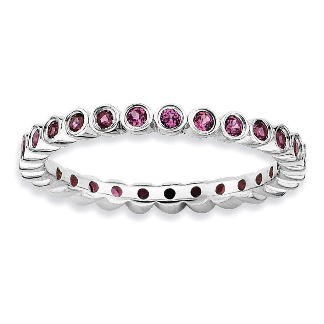 Rhodolite Garnet Ring - Sterling Silver QSK367, MPN: QSK367, 883957125541