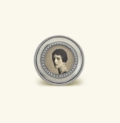 Match Pewter Veneto Round Picture Frame Small, MPN: 1134,