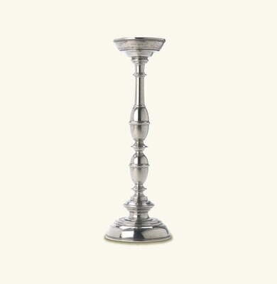 Match Pewter Siena Pillar Candlestick, MPN: 1181,