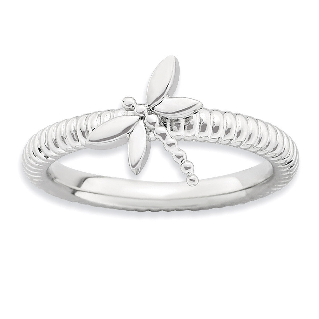 Dragonfly Ring - Sterling Silver QSK731