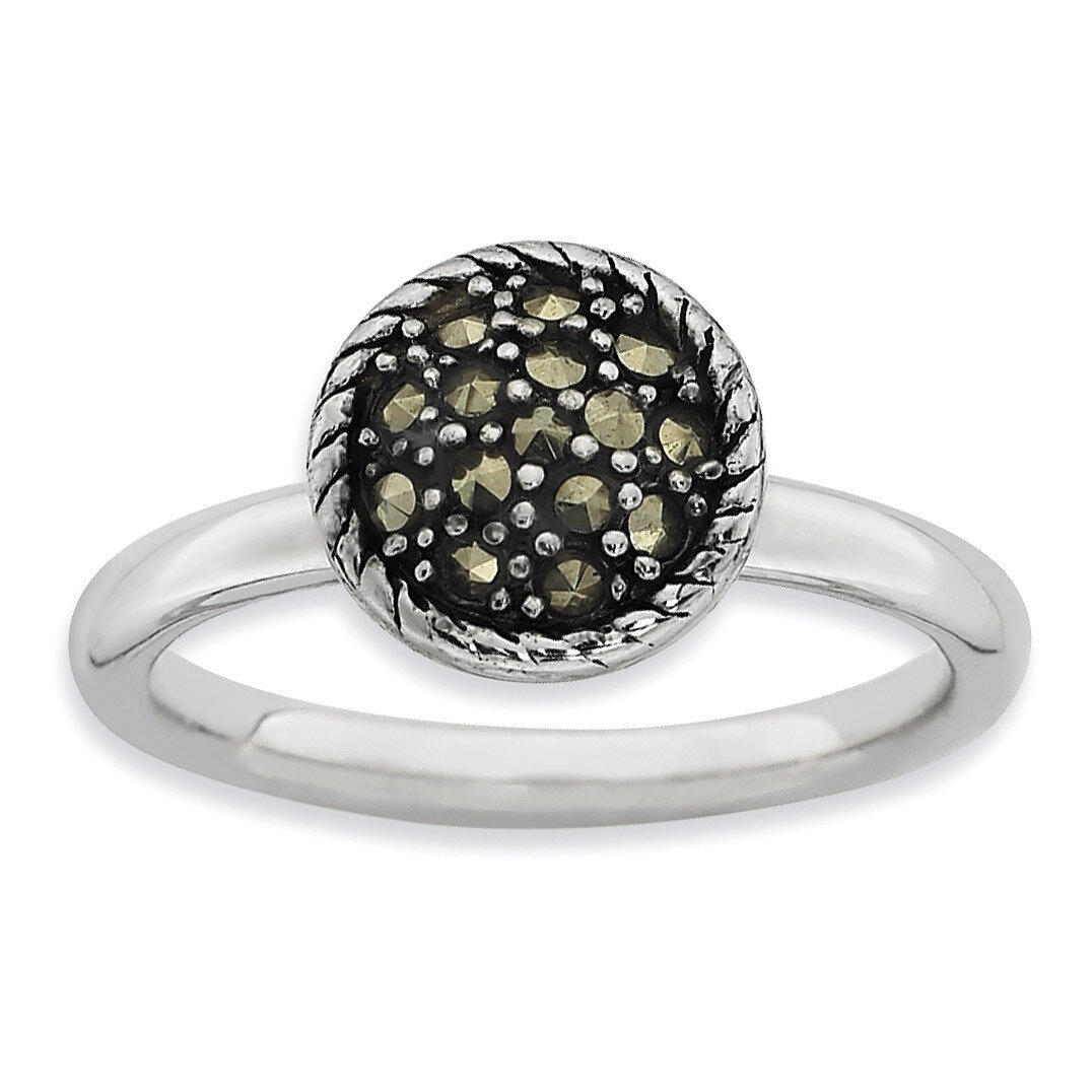 Marcasite Ring - Sterling Silver QSK817
