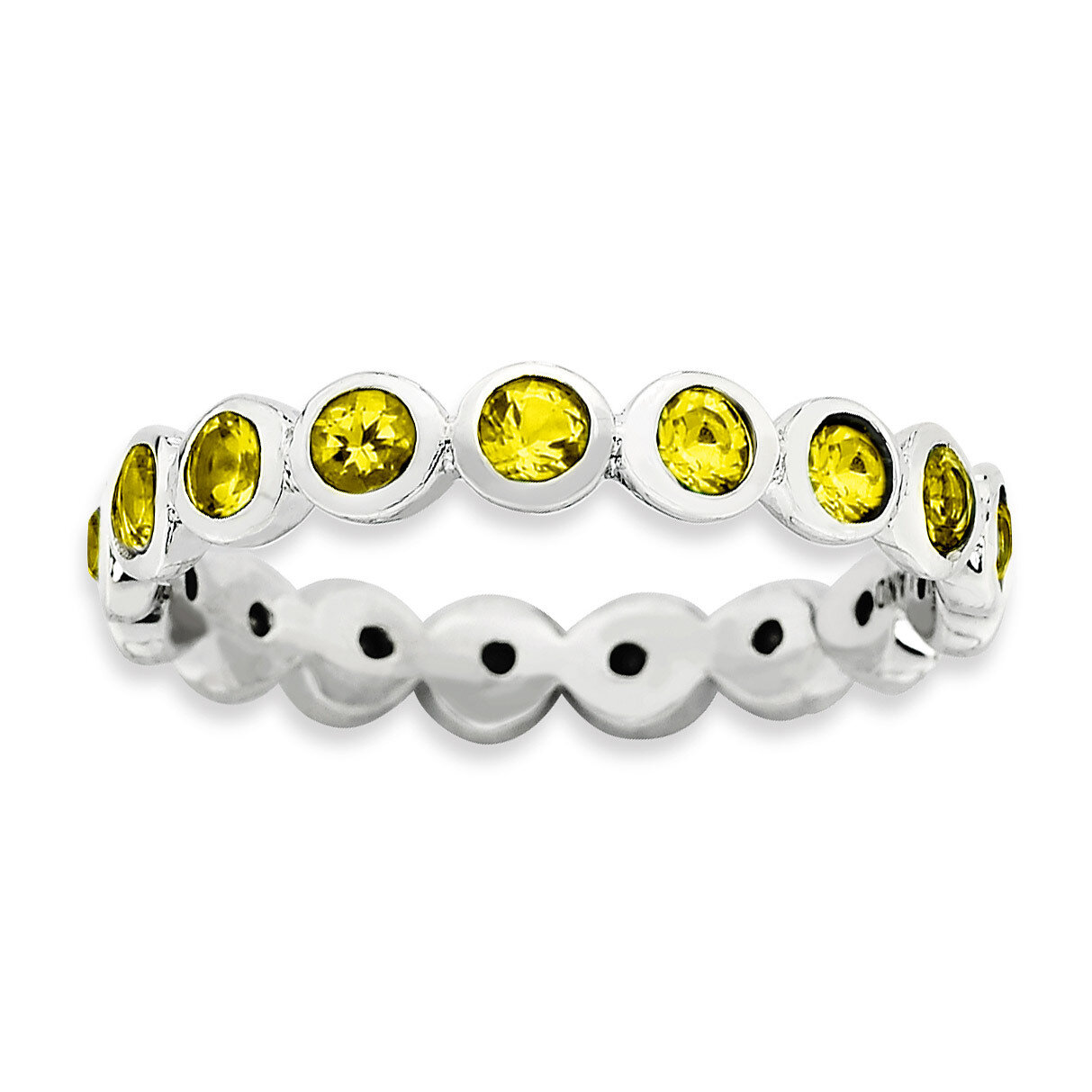 November Swarovski Ring - Sterling Silver QSK983, MPN: QSK983, 886774232799
