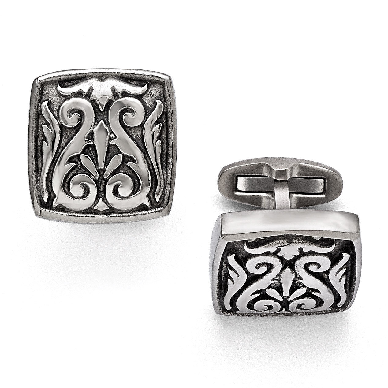 Edward Mirell Titanium Casted Cufflinks EMC115 by Edward Mirell, MPN: EMC115, 886774310855