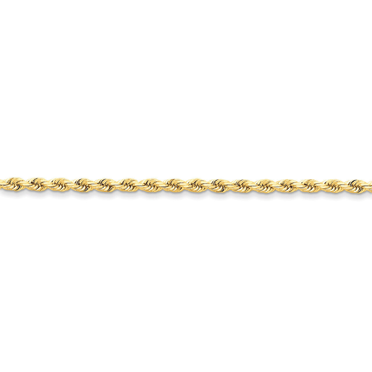 3.20mm Diamond-cut Rope with Lobster Clasp Chain 24 Inch 14k Gold 023L-24, MPN: 023L-24, 8867743950…