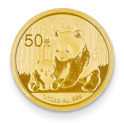 24k Gold 1/10oz Panda Coin 1/10P