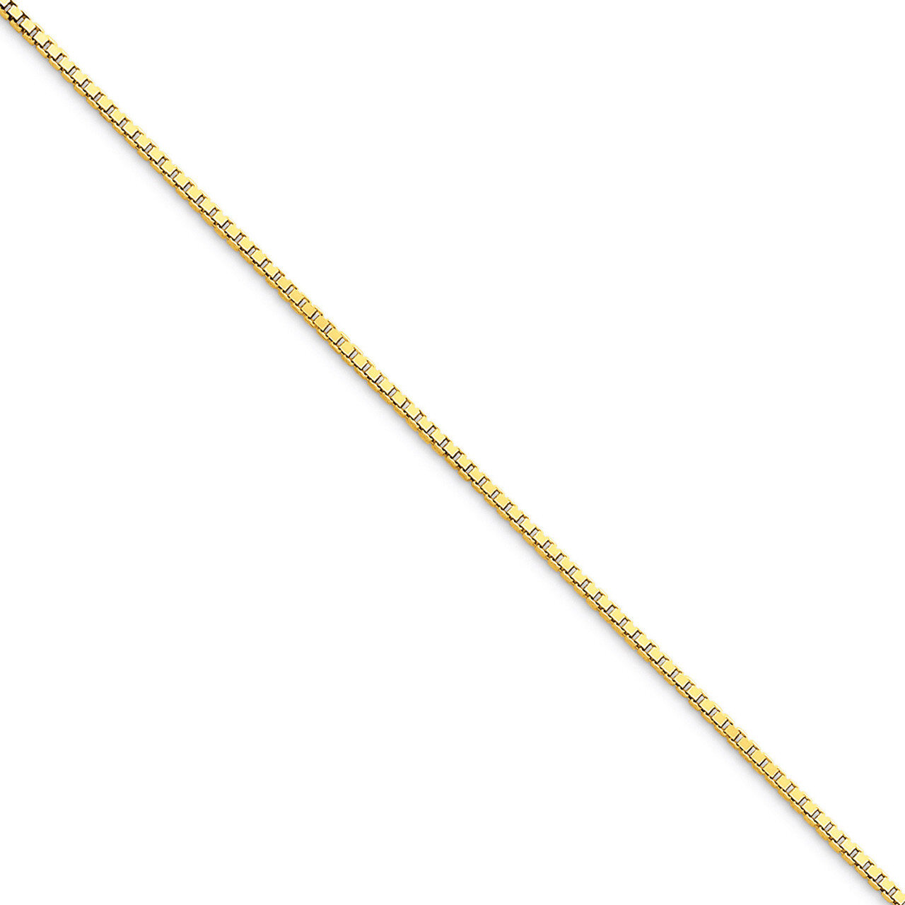 1.25mm Box Chain 24 Inch 10k Gold 10BX125-24, MPN: 10BX125-24, 886774429359