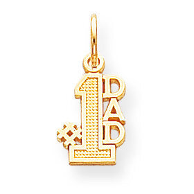 Dad Charm 10k Gold 10C103, MPN: 10C103, 886774084053