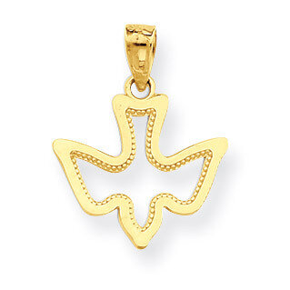Dove Charm 10k Gold 10C1034, MPN: 10C1034, 886774018973