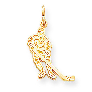 HOCKEY CHARM 10k Gold 10C184, MPN: 10C184, 883957429571
