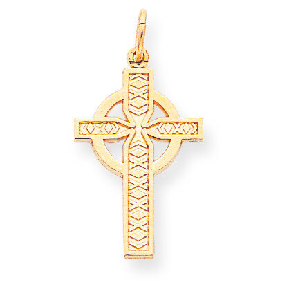 Cross Charm 10k Gold 10C292, MPN: 10C292, 883957429670