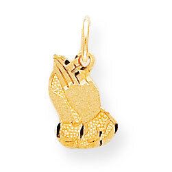 PRAYING HANDS CHARM 10k Gold 10C323, MPN: 10C323, 886774084381