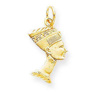 EGYPTIAN HEAD CHARM 10k Gold 10C370