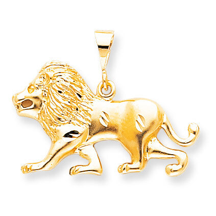LION CHARM 10k Gold 10C580