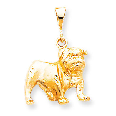 DOG CHARM 10k Gold 10C595