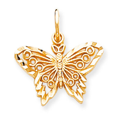 BUTTERFLY CHARM 10k Gold 10C641