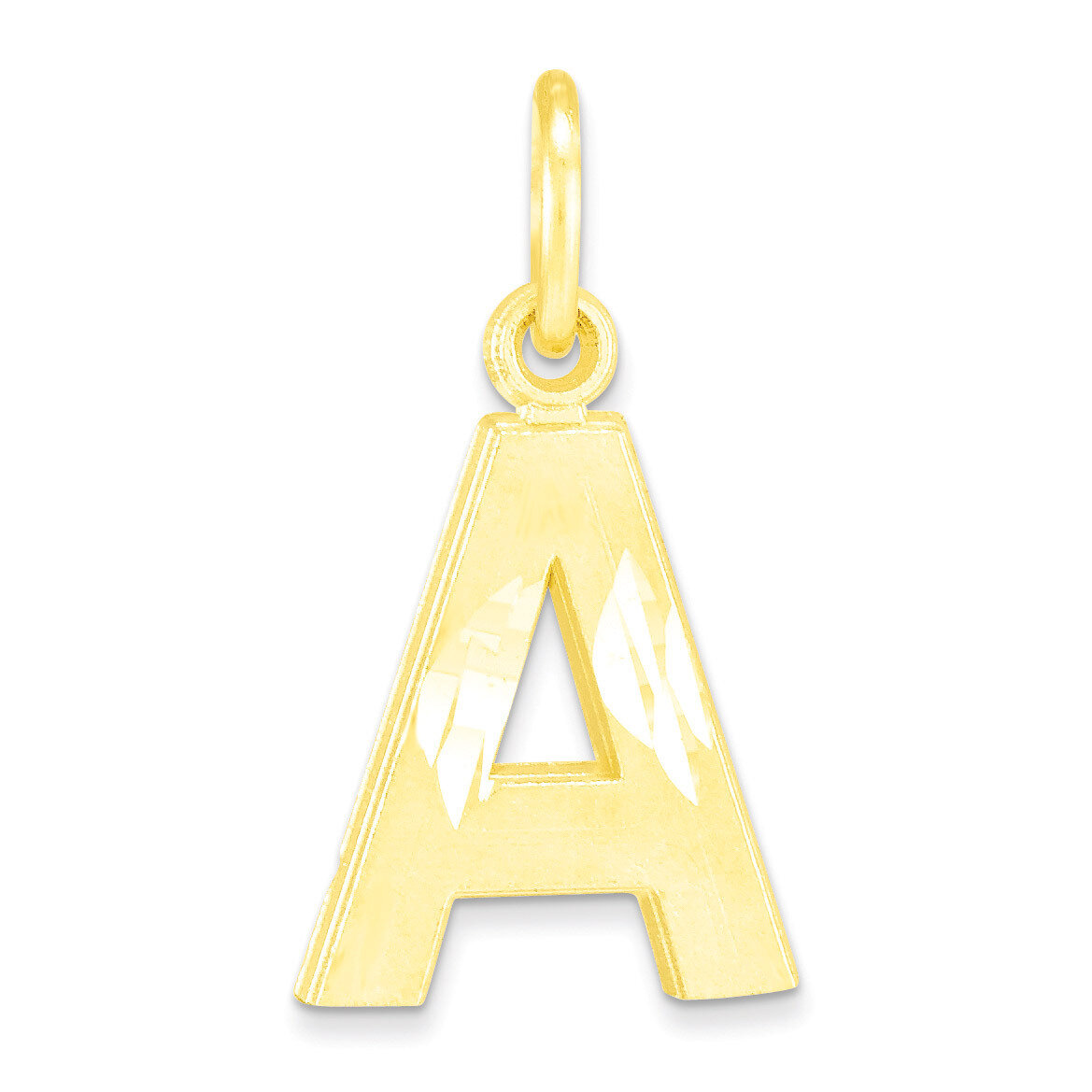 Initial A CHARM 10k Gold 10C768A