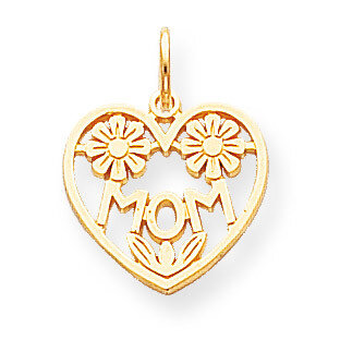 MOM CHARM 10k Gold 10C96